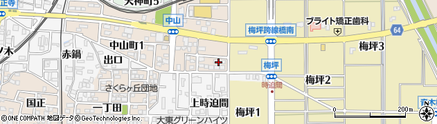 おそうじ本舗春日井インター店周辺の地図