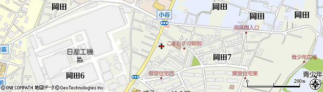 三留米店周辺の地図