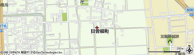 岐阜県大垣市貝曽根町周辺の地図
