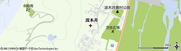 日本軽金属株式会社　発電課波木井発電所周辺の地図
