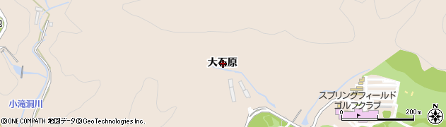 岐阜県多治見市小名田町大石原周辺の地図