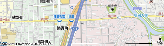 オートガレージモトヤマ本社ショールーム周辺の地図