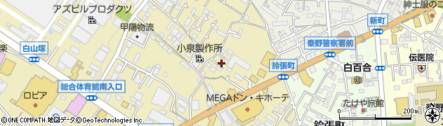 神奈川県秦野市平沢535周辺の地図