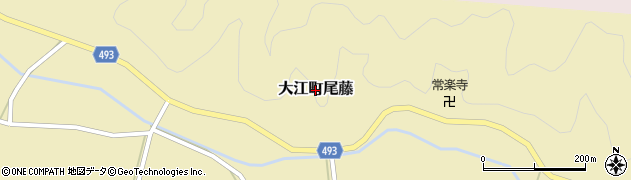 京都府福知山市大江町尾藤周辺の地図