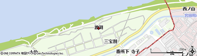 愛知県扶桑町（丹羽郡）山那（渡渕）周辺の地図
