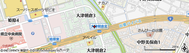 株式会社グラスワン　出雲支店周辺の地図