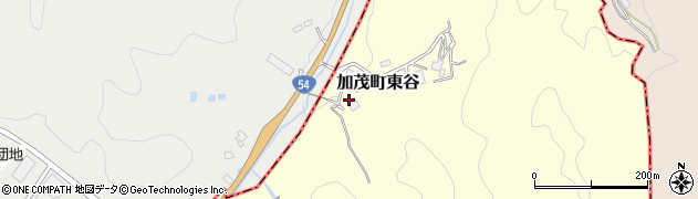 島根県雲南市加茂町東谷1313周辺の地図