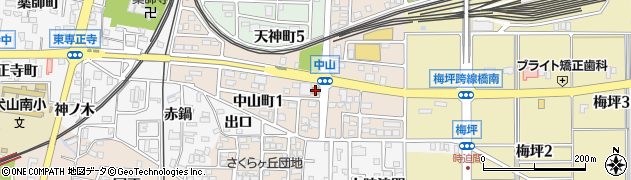 秀英予備校犬山駅前校周辺の地図