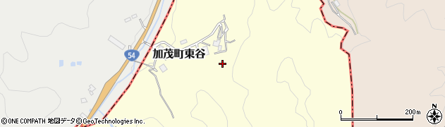 島根県雲南市加茂町東谷1341周辺の地図