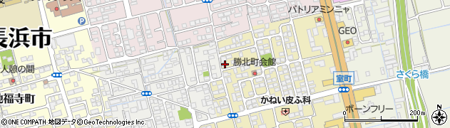 滋賀県長浜市勝町137周辺の地図