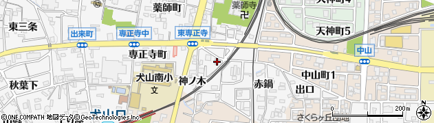 中野自動車整備工場周辺の地図