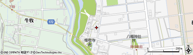 岐阜県瑞穂市野白新田119周辺の地図