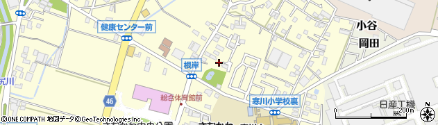 神奈川県高座郡寒川町宮山1300周辺の地図