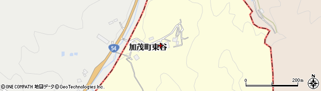 島根県雲南市加茂町東谷1323周辺の地図