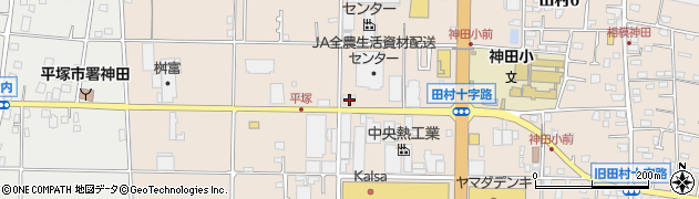 ジェイエーライン神奈川バスセンター周辺の地図