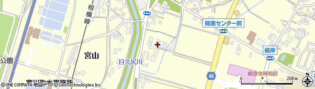 神奈川県高座郡寒川町宮山3951周辺の地図