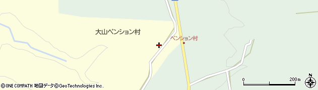 鳥取県西伯郡伯耆町真野694周辺の地図
