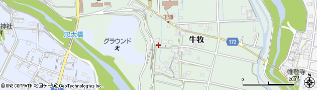 岐阜県瑞穂市牛牧1726周辺の地図