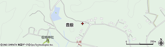 千葉県長生郡長南町豊原2014周辺の地図