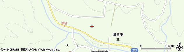 長野県阿智村（下伊那郡）浪合（宮本町）周辺の地図