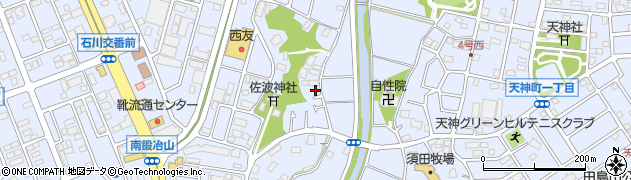 神奈川県藤沢市石川周辺の地図