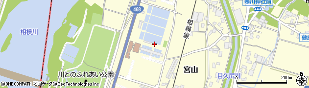 神奈川県高座郡寒川町宮山4258周辺の地図
