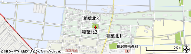岐阜県大垣市稲葉北周辺の地図