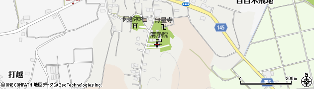 清浄院周辺の地図