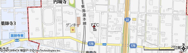 株式会社ＦＴＣ　岐阜事業所周辺の地図