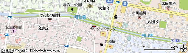 山津屋周辺の地図