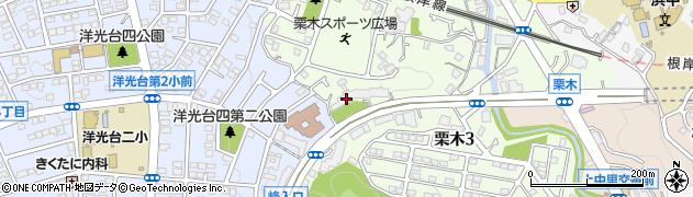 萩の台公園周辺の地図