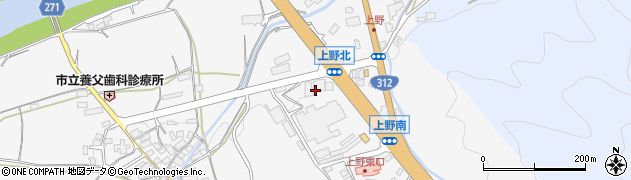 神戸新聞　広谷大屋専売所周辺の地図