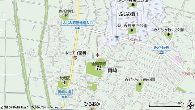 〒259-1212 神奈川県平塚市岡崎の地図