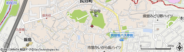 神奈川県横浜市栄区長沼町603周辺の地図