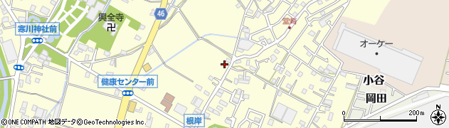 神奈川県高座郡寒川町宮山1503周辺の地図