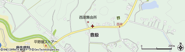 千葉県長生郡長南町豊原1230-2周辺の地図