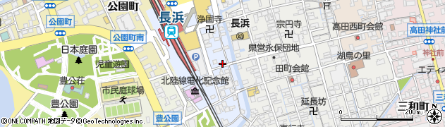 中嶋菓子店周辺の地図