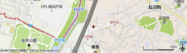 神奈川県横浜市栄区長沼町297周辺の地図