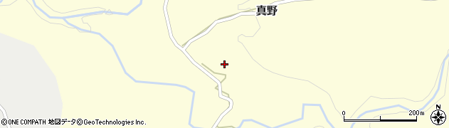 鳥取県西伯郡伯耆町真野582周辺の地図