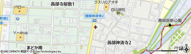 珈琲屋 らんぷ茜部店周辺の地図