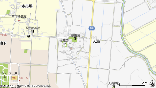 〒521-0222 滋賀県米原市天満の地図