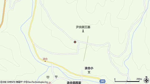 〒395-0501 長野県下伊那郡阿智村浪合の地図
