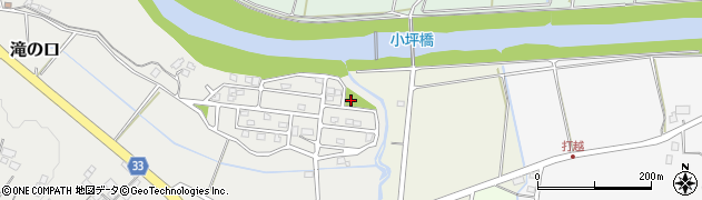 滝ノ口東公園周辺の地図
