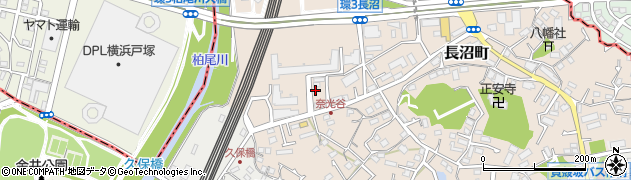 神奈川県横浜市栄区長沼町285周辺の地図
