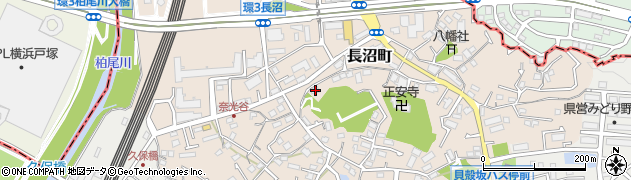 神奈川県横浜市栄区長沼町622周辺の地図