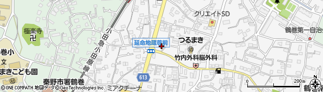 マクドナルド鶴巻温泉店周辺の地図