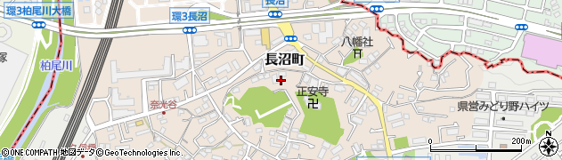 神奈川県横浜市栄区長沼町630周辺の地図