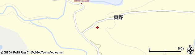 鳥取県西伯郡伯耆町真野542周辺の地図