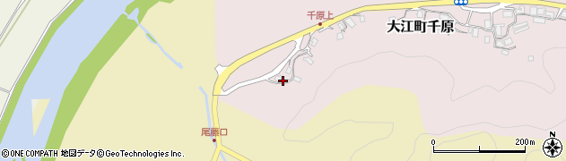 京都府福知山市大江町千原640周辺の地図