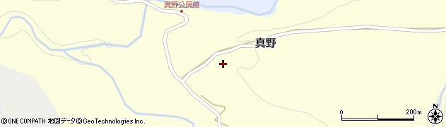 鳥取県西伯郡伯耆町真野540周辺の地図